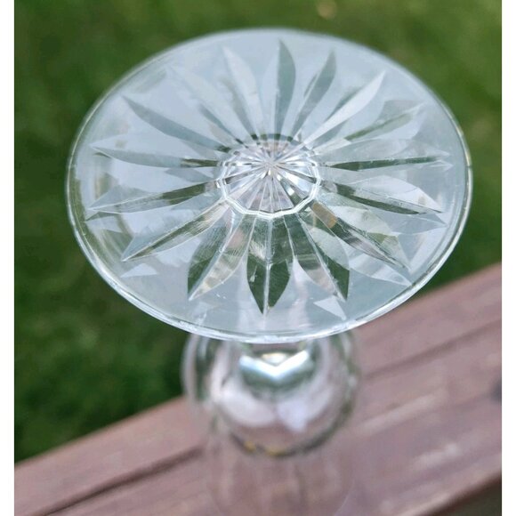 2 Waterford Innisfail Crystal Flute Champagne Glass Flared Panel Stemware 7 3/4” - Picture 5 of 7